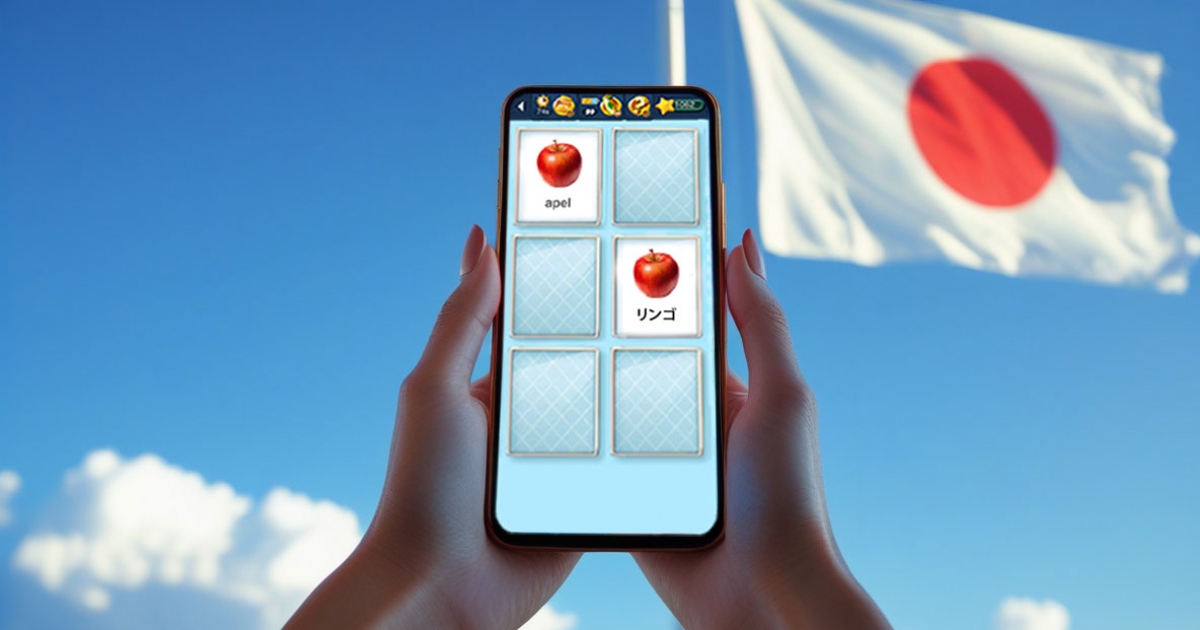 Belajar bahasa Jepang dengan Memolingo