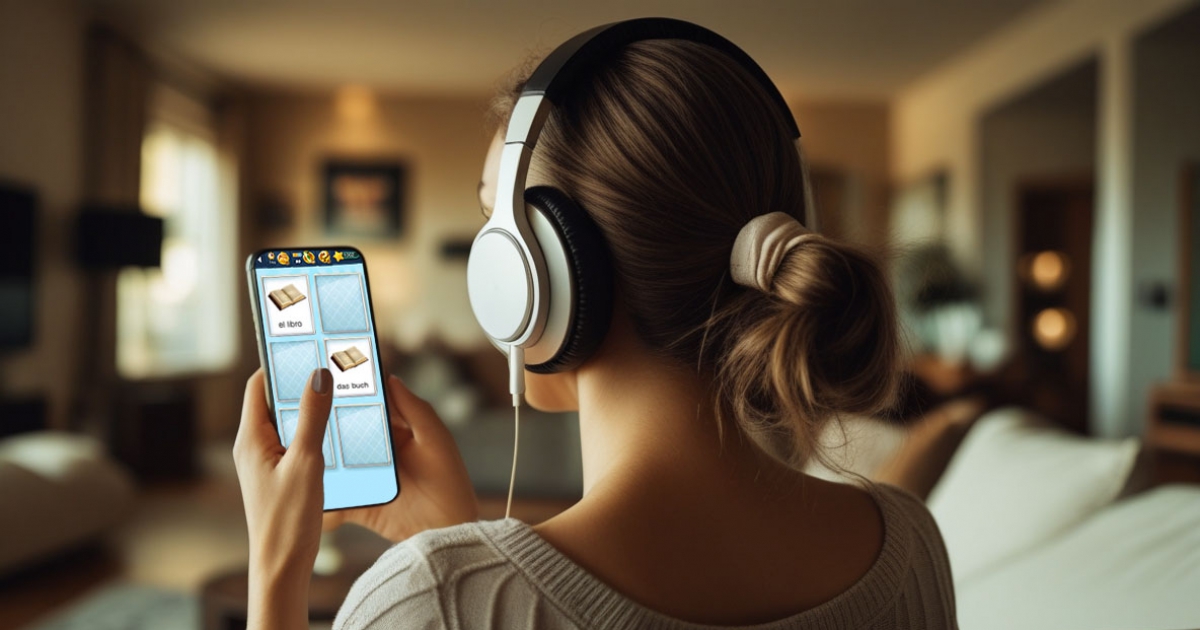 Multimodales Lernen – Spanisch-Vokabeln mit Bild, Text und Audio in MemoLingo