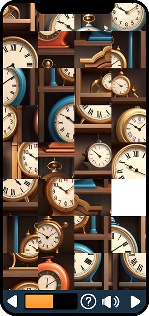 Пазл с изображением часов Коллекция сложных пазлов с часами